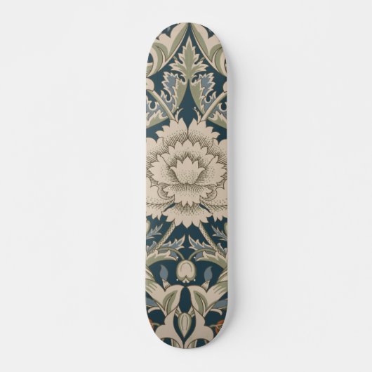 William Morris Severn Bloementuin Bloemen Classic Persoonlijk Skateboard (Voorkant)