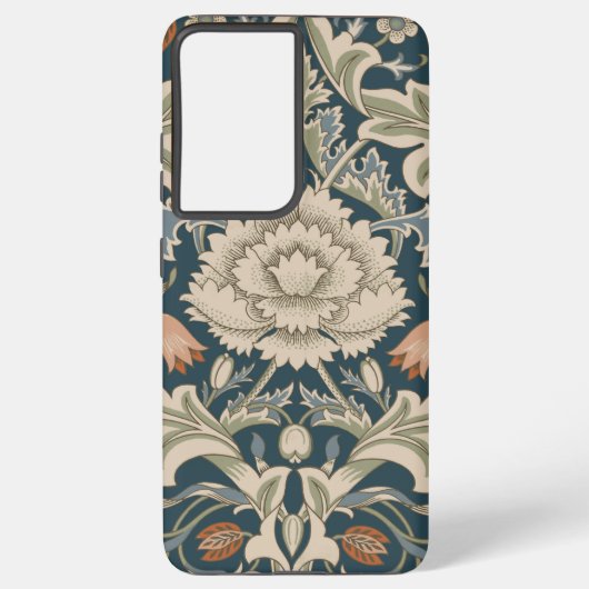 William Morris Severn Bloementuin Bloemen Classic Samsung Galaxy Hoesje (Achterkant)