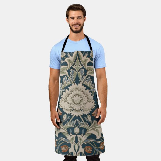 William Morris Severn Bloementuin Bloemen Classic Schort (Gedragen)