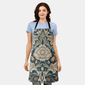 William Morris Severn Bloementuin Bloemen Classic Schort (Gedragen)