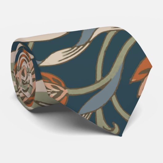 William Morris Severn Bloementuin Bloemen Classic Stropdas (Opgerold)