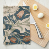 William Morris Severn Bloementuin Bloemen Classic Theedoek (Quarter Fold)