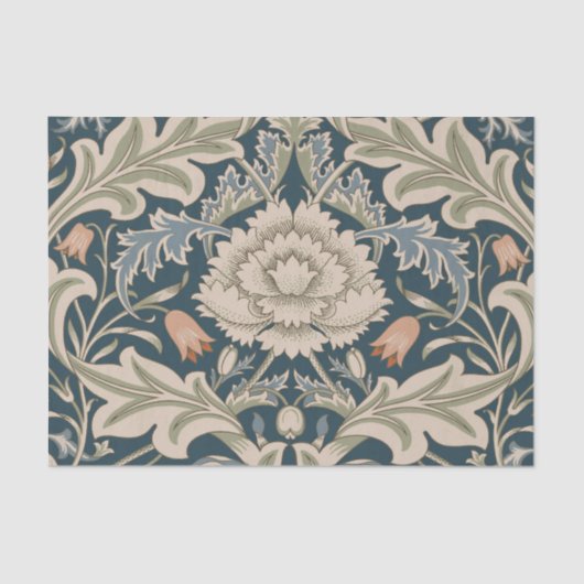 William Morris Severn Bloementuin Bloemen Classic Tissuepapier (Voorkant)