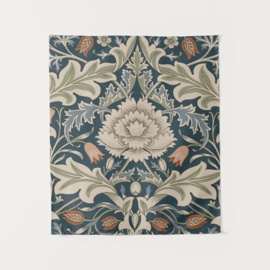William Morris Severn Bloementuin Bloemen Classic Wandkleed (Voorkant)