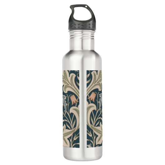 William Morris Severn Bloementuin Bloemen Classic Waterfles (Achterkant)