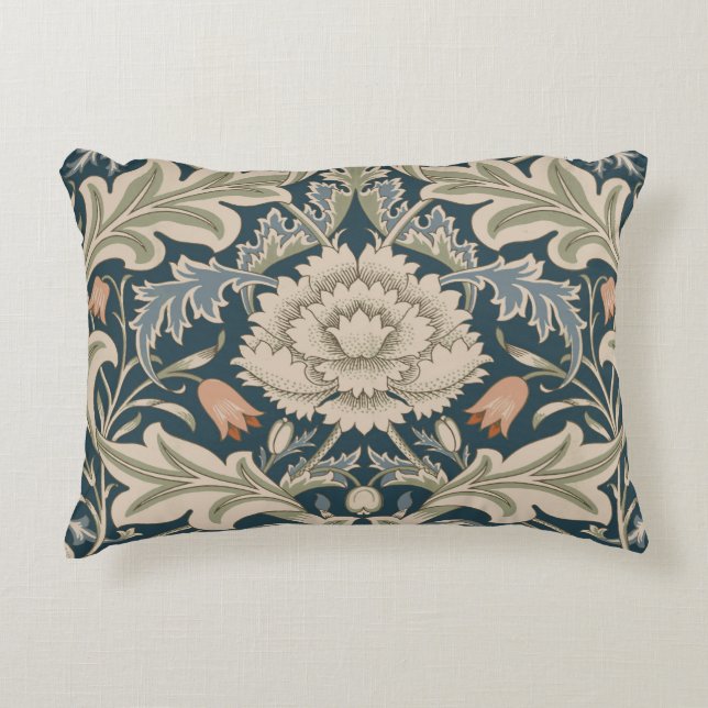 William Morris Severn Bloemtuin Bloemenklassieker Accent Kussen (Voorkant)