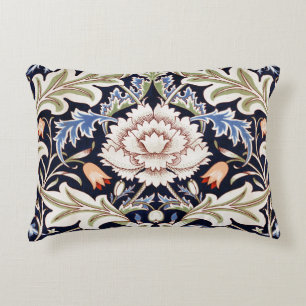 William Morris  Severn Blue Floral Flowers Accent Kussen