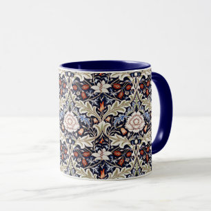 William Morris Severn Blue Floral Flowers Mok