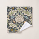 William Morris Severn Floral Pattern Classic Bad Handdoek (Wasdoekje)