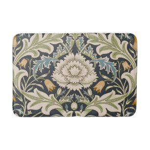 William Morris Severn Floral Pattern Classic Badmat