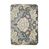 William Morris Severn Floral Pattern Classic Badmat (Voorkant Verticaal)