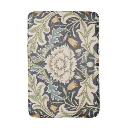 William Morris Severn Floral Pattern Classic Badmat (Voorkant Verticaal)