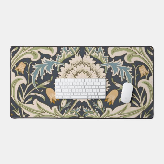 William Morris Severn Floral Pattern Classic Bureaumat (Keyboard & Muis)