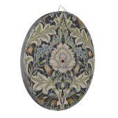 William Morris Severn Floral Pattern Classic Dartbord (Voorkant Links)