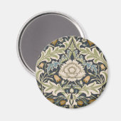 William Morris Severn Floral Pattern Classic Magneet (Voorkant / Achterkant)