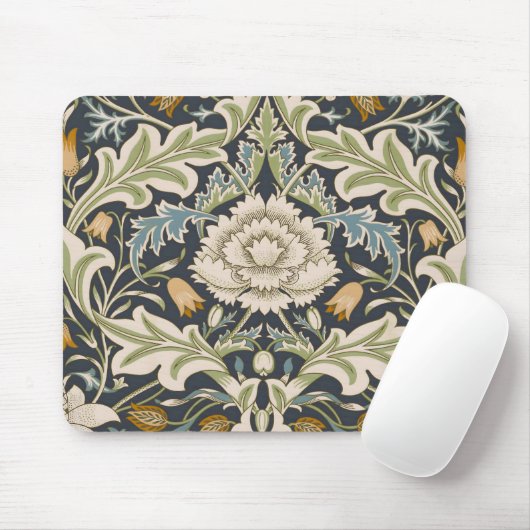 William Morris Severn Floral Pattern Classic Muismat (Met muis)