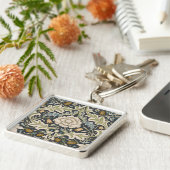William Morris Severn Floral Pattern Classic Sleutelhanger (Zijkant)