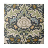 William Morris Severn Floral Pattern Classic Tegeltje (Voorkant)
