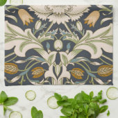 William Morris Severn Floral Pattern Classic Theedoek (Gevouwen)