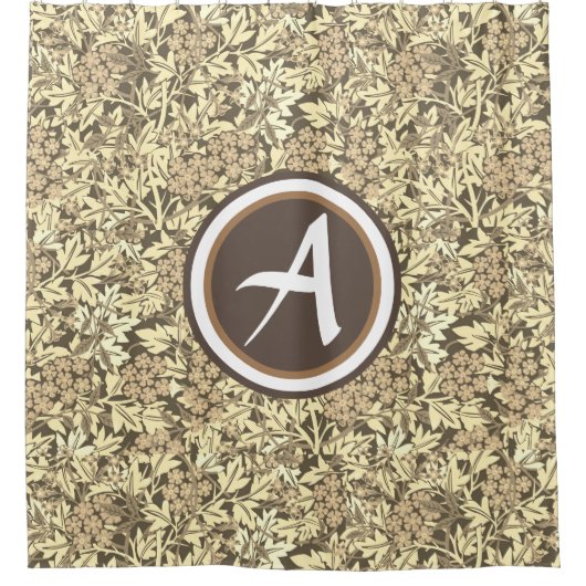 WILLIAM MORRIS SHOWER CURTAIN LEAVES DOUCHEGORDIJN (Voorkant)