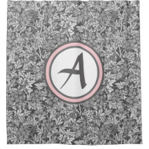 WILLIAM MORRIS SHOWER CURTAIN LEAVES