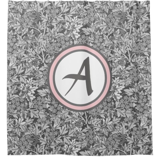 WILLIAM MORRIS SHOWER CURTAIN LEAVES DOUCHEGORDIJN (Voorkant)