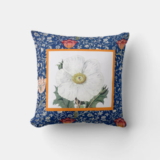 William Morris SIERKUSSEN MET TULIP EN POPPY