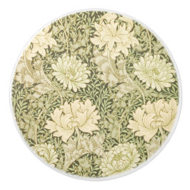 William Morris sierlijke bloemige keramische knop