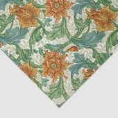William Morris Single Stem  Bloembloemen Tissuepapier (Detail)