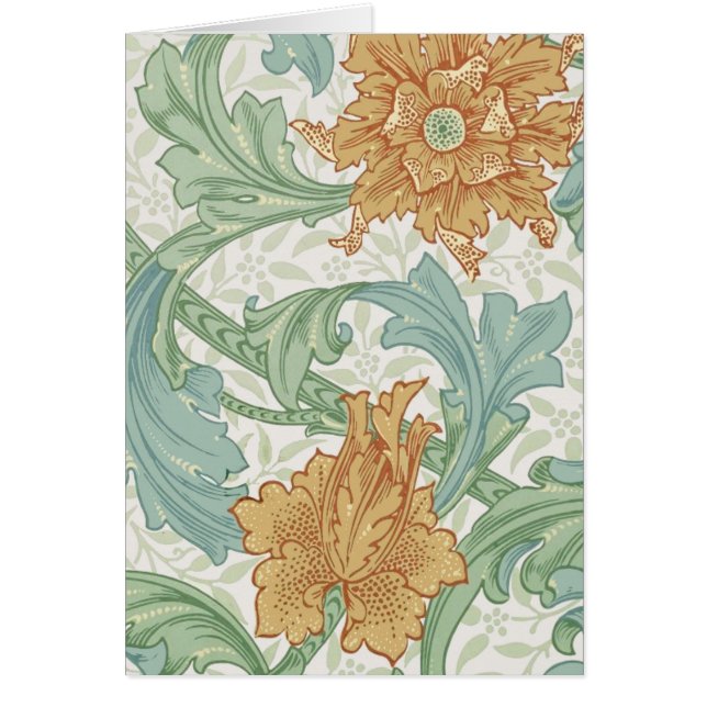 William Morris Single Stem Floral Pattern (Voorkant)