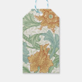 William Morris Single Stem Floral Pattern Cadeaulabel (Voorkant)