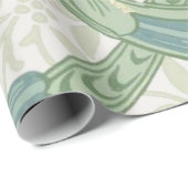 William Morris Single Stem Floral Pattern Cadeaupapier (Rol Hoek)