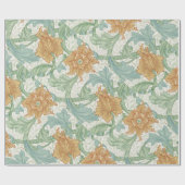 William Morris Single Stem Floral Pattern Cadeaupapier (Vlak)