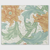 William Morris Single Stem Floral Pattern Cadeaupapier (Vlak)