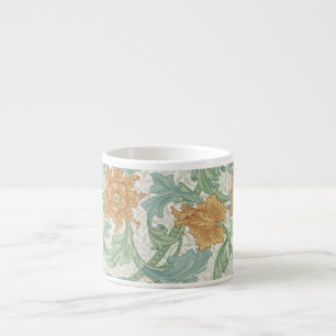 William Morris Single Stem Floral Pattern Espresso Kop