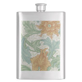 William Morris Single Stem Floral Pattern Heupfles (Voorkant)