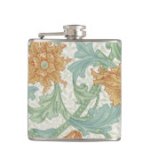 William Morris Single Stem Floral Pattern Heupfles (Voorkant)