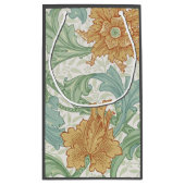 William Morris Single Stem Floral Pattern Klein Cadeauzakje (Achterkant)