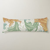 William Morris Single Stem Floral Pattern Lichaamskussen (Voorkant)