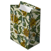William Morris Single Stem Floral Pattern Medium Cadeauzakje (Voorkant Gekanteld)