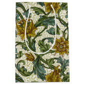 William Morris Single Stem Floral Pattern Medium Cadeauzakje (Voorkant)