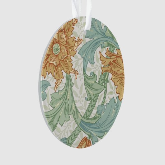 William Morris Single Stem Floral Pattern Ornament (voorkant)