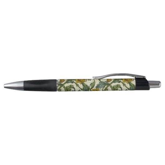 William Morris Single Stem Floral Pattern Pen (Bovenkant)
