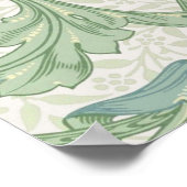 William Morris Single Stem Floral Pattern Poster (Hoek)