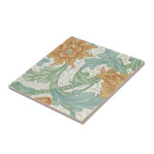 William Morris Single Stem Floral Pattern Tegeltje (Zijkant)