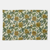William Morris Single Stem Floral Pattern Theedoek (Horizontaal)