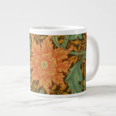 William Morris Single Stem Pattern Art Nouveau Grote Koffiekop (Voorkant rechts)