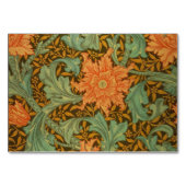 William Morris Single Stem Pattern Art Nouveau Kaart (Voorkant)