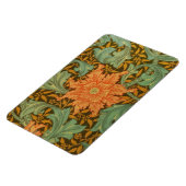 William Morris Single Stem Pattern Art Nouveau Magneet (Linkerzijde)