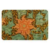 William Morris Single Stem Pattern Art Nouveau Magneet (Horizontaal)